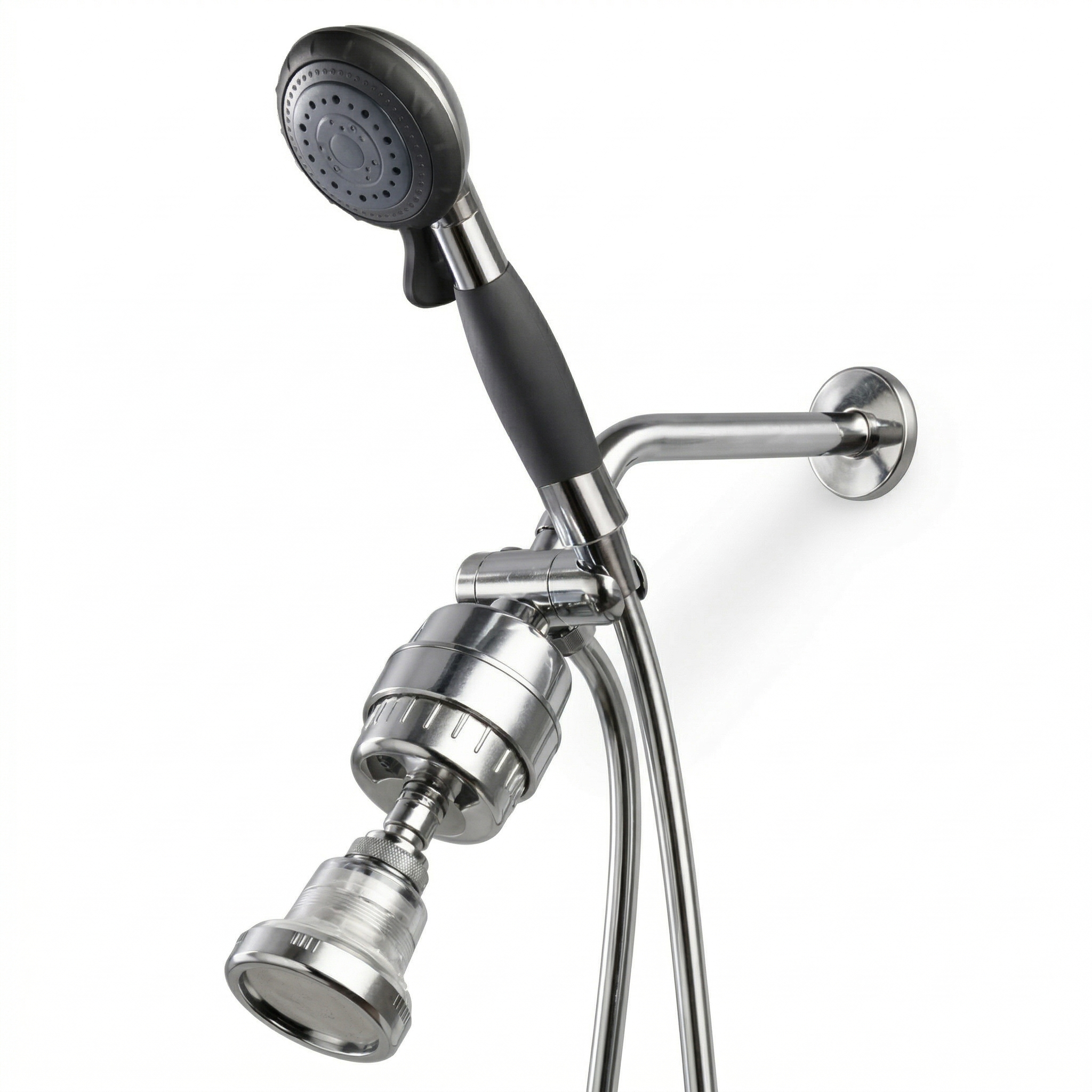 Alcachofa de ducha asistida para mayores