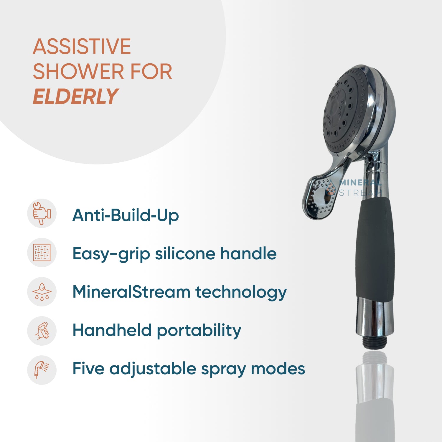 Assistive Complete Shower Kit for Elderly