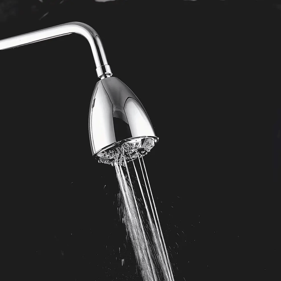 20 Stage Filtration Fixed Wall Shower Head with 9 Spray Modes- Bell Shaped