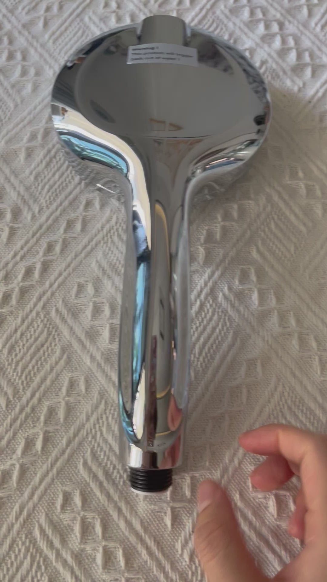 Cabezal de ducha de alta presión MineralStream Luxe de 10 modos (filtrado)