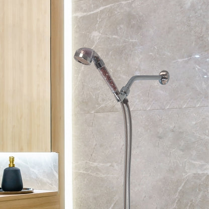 Kit de esencial de ducha de ducha iónico LED