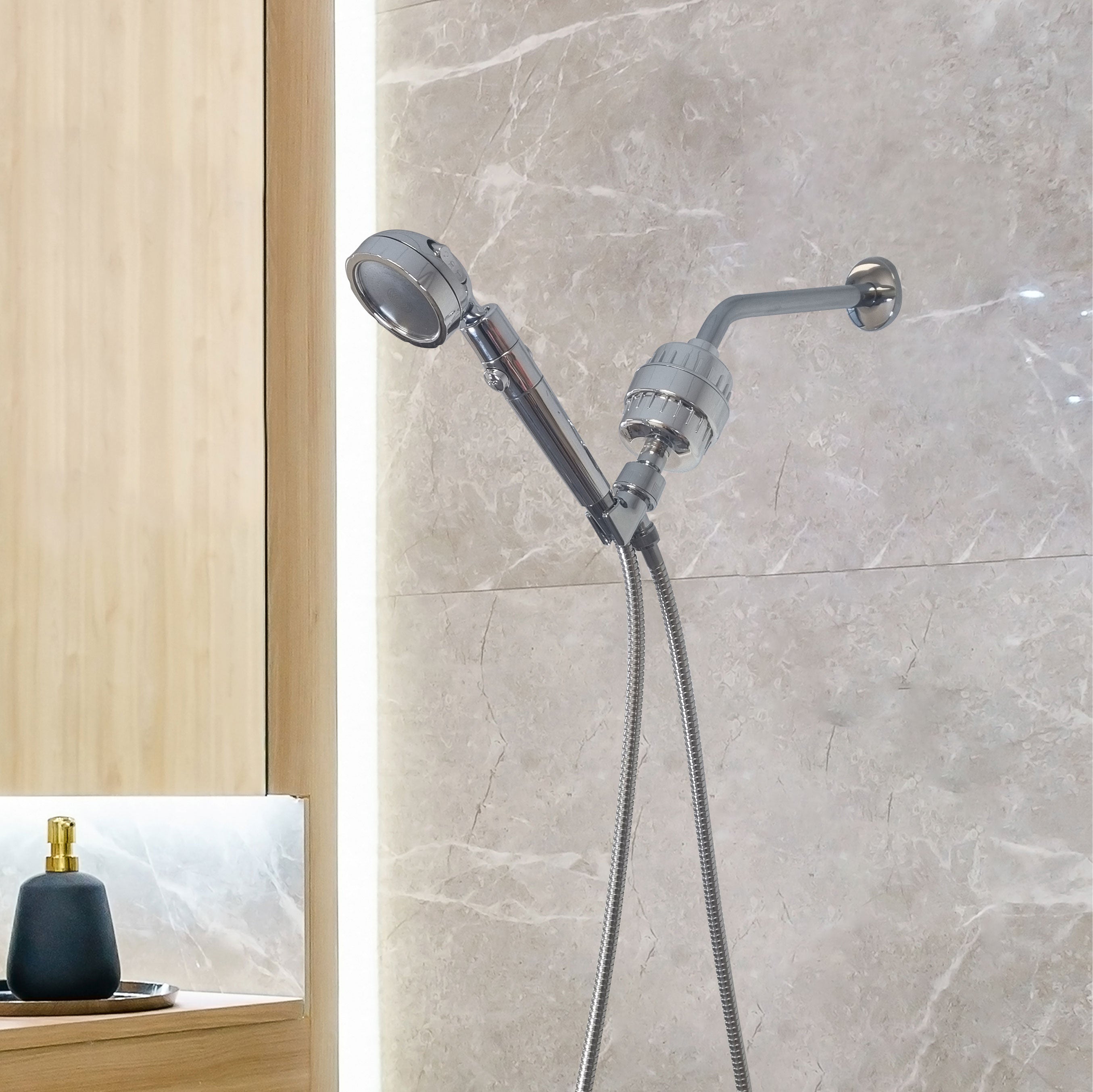 MineralStream ™ Duo ducha de ducha