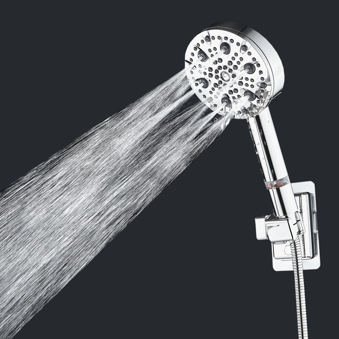 MineralStream Luxe 9 Mode High Pressure Showerhead (Filtered)