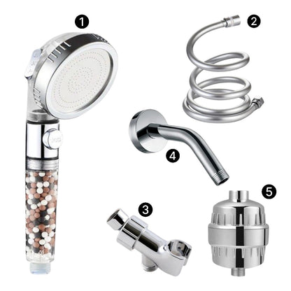 Mineralstream ™ Cabeza de ducha iónica 2.0