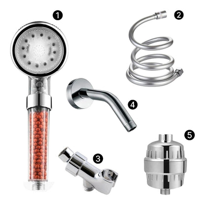 Cabezal de ducha iónica LED Mineralstream ™