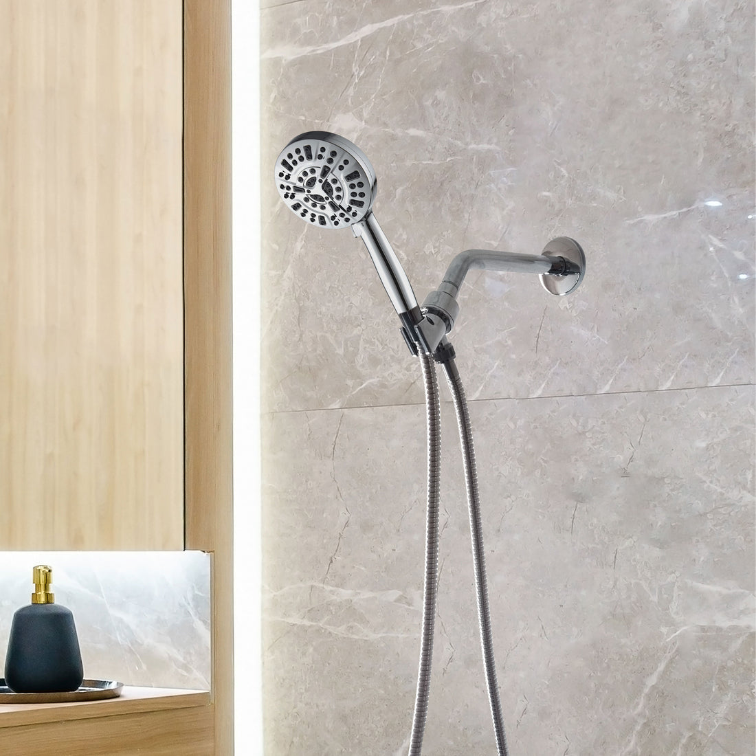 MineralStream Luxe 10 Modo Ducha de ducha de alta presión (filtrado)