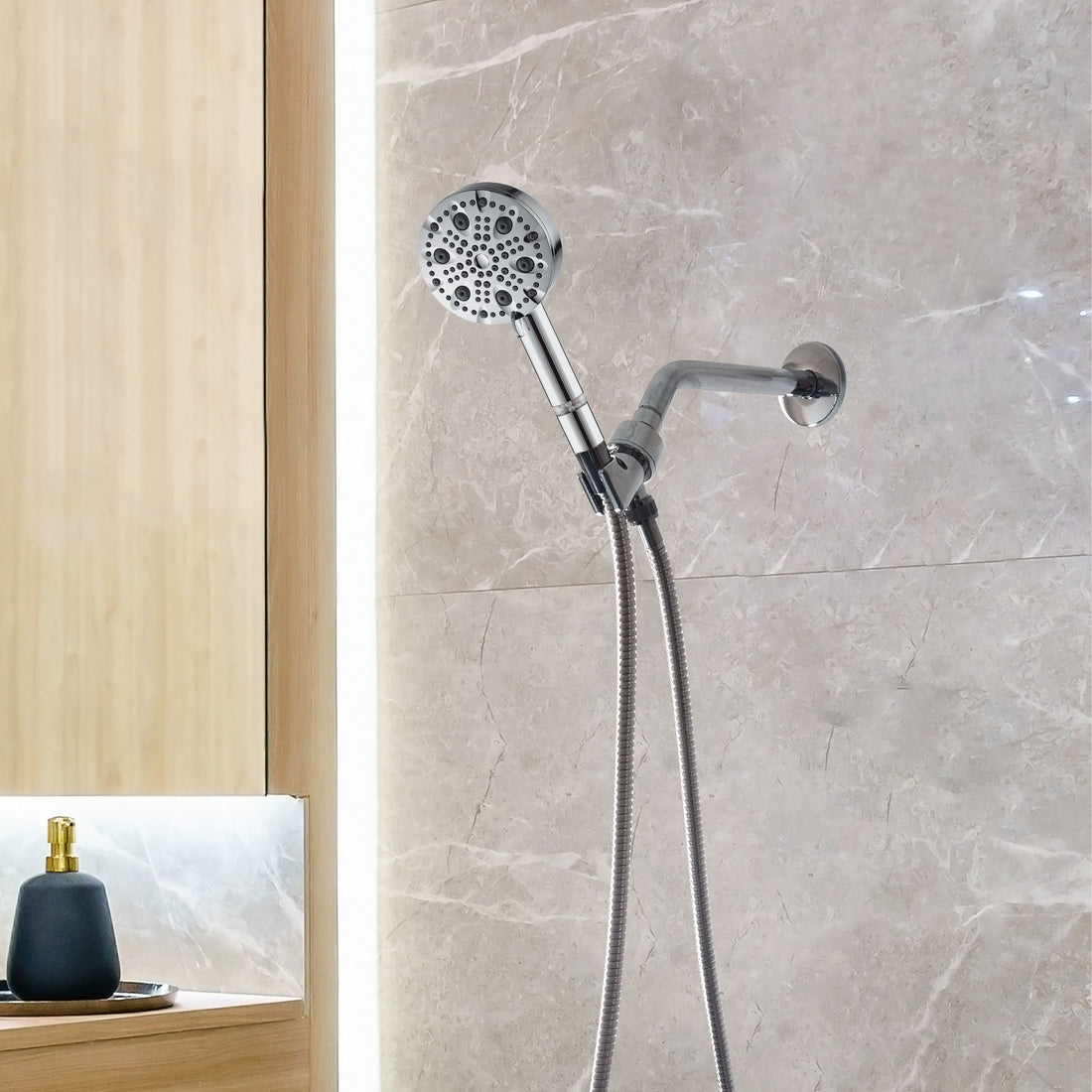 MineralStream Luxe 9 Mode High Press Shower -ducha (filtrado)