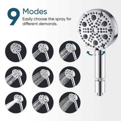 Sistema de ducha dual de Luxe 9 Mode