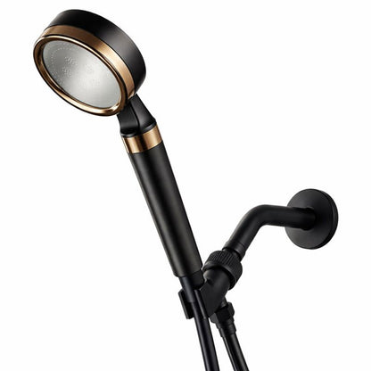 Alcachofa de ducha MineralStream BLACK con filtración de Vitamina C